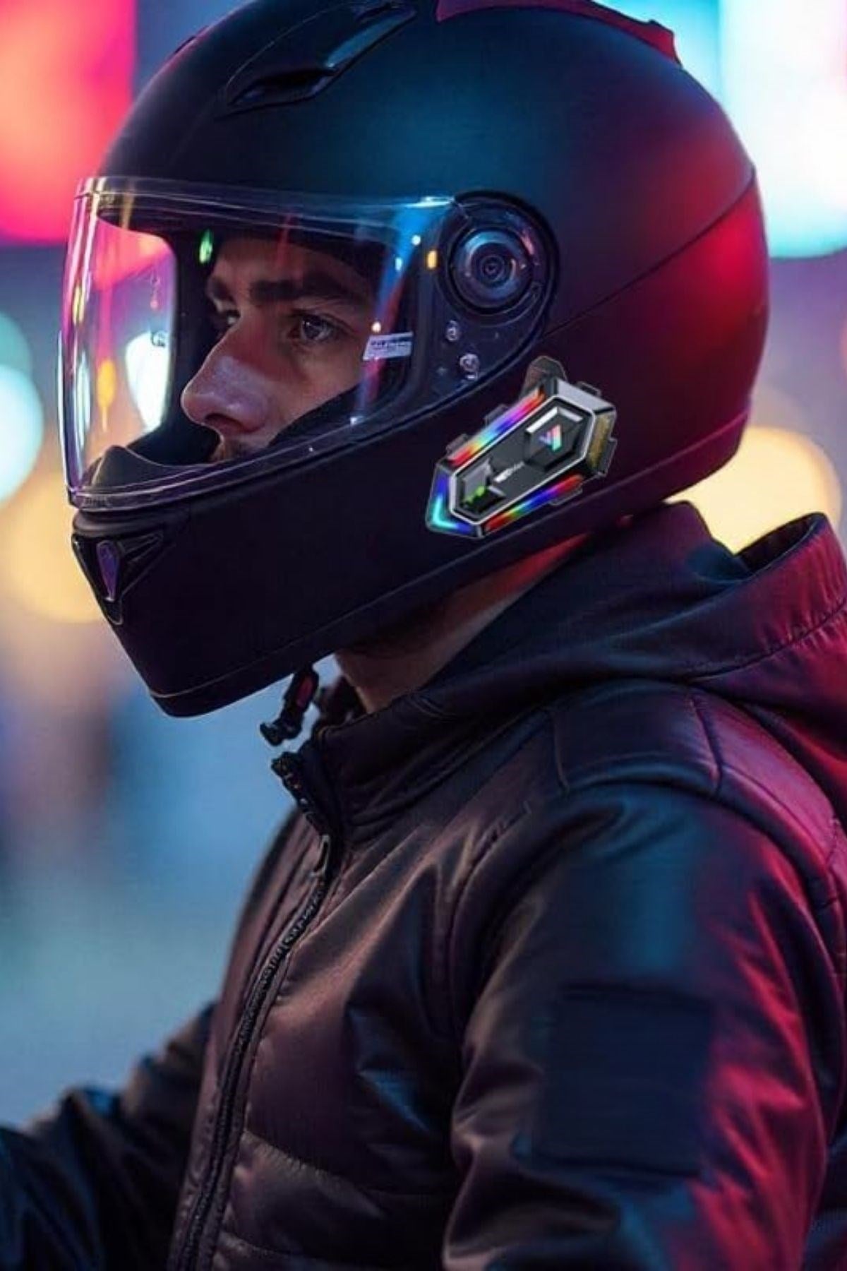 ANKAVERSE® Y20 Motorsikletler İçin Kablosuz Bluetooth Kulaklıklı – Suya Dayanıklı, Uzun Ömürlü Batarya, Gürültü Engelleme Özellikli Kask Kulaklığı