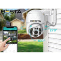 2 MP DIŞ MEKAN WİRELESS KABLOSUZ PTZ GÜVENLİK KAMERASI KD-1701