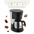 2İN1 FİLTRE KAHVE - ÇAY DEMLEME MAKİNESİ 1.2LT CAM HAZNE - SU SEVİYE GÖSTERGE  SCM-2938 (5286)