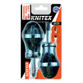 2PCS - YILDIZ-DÜZ  TOPAÇ TORNAVİDA SETİ 6X35 (5286)