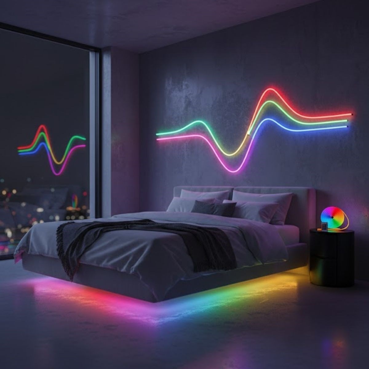 3 Metre Neon LED Işık – Esnek Dekoratif Ortam ve Oda Aydınlatması (5286)