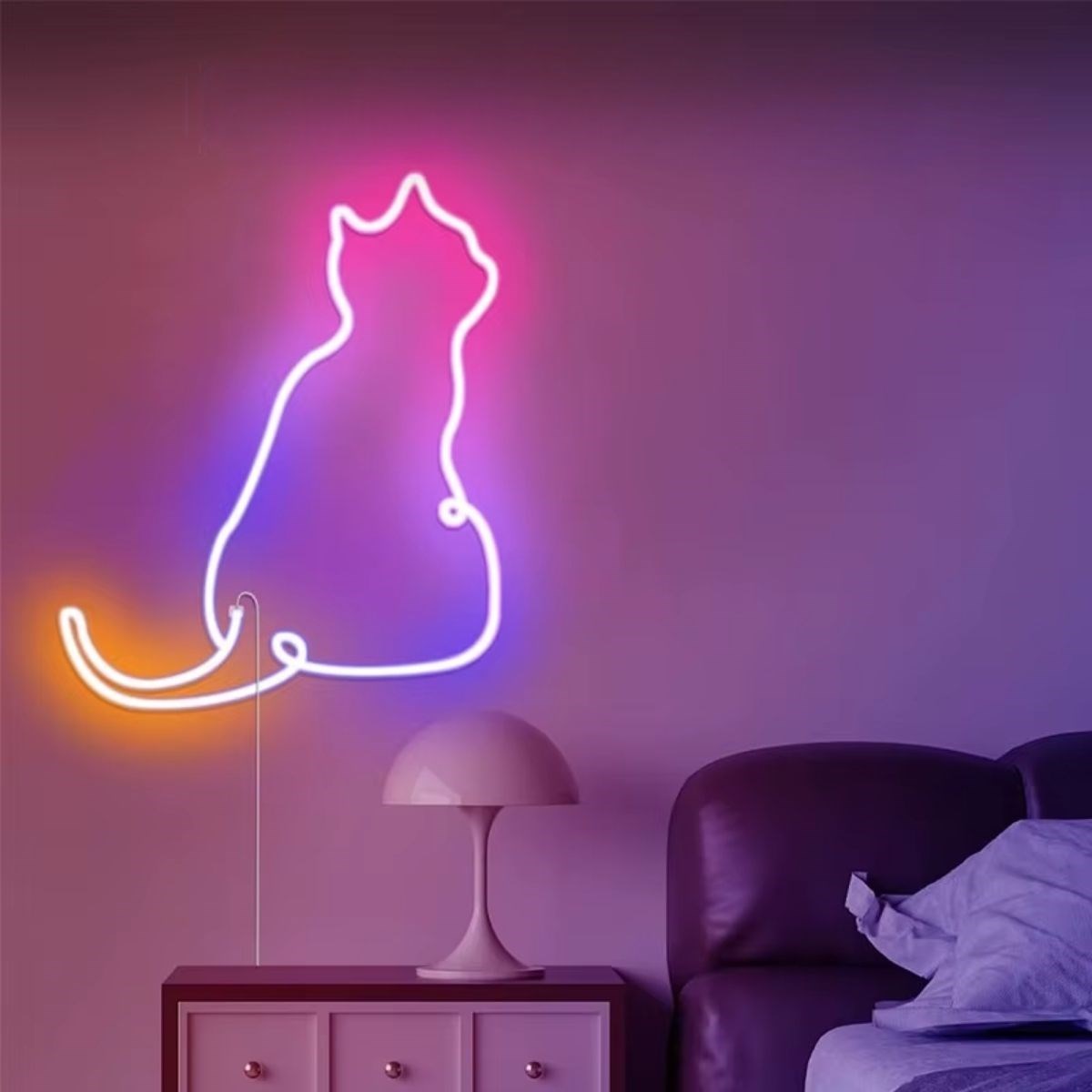 3 Metre Neon LED Işık – Esnek Dekoratif Ortam ve Oda Aydınlatması (5286)