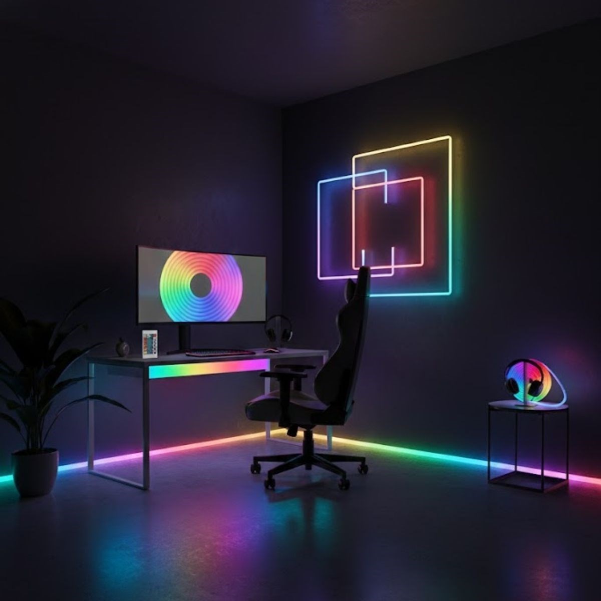 3 Metre Neon LED Işık – Esnek Dekoratif Ortam ve Oda Aydınlatması (5286)