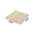 3 PCS 25X25CM YEŞİL LİF KABAK BİTİKİ ÜRETİMİ SAF DOĞAL TEMİZLİK BEZİ (5286)