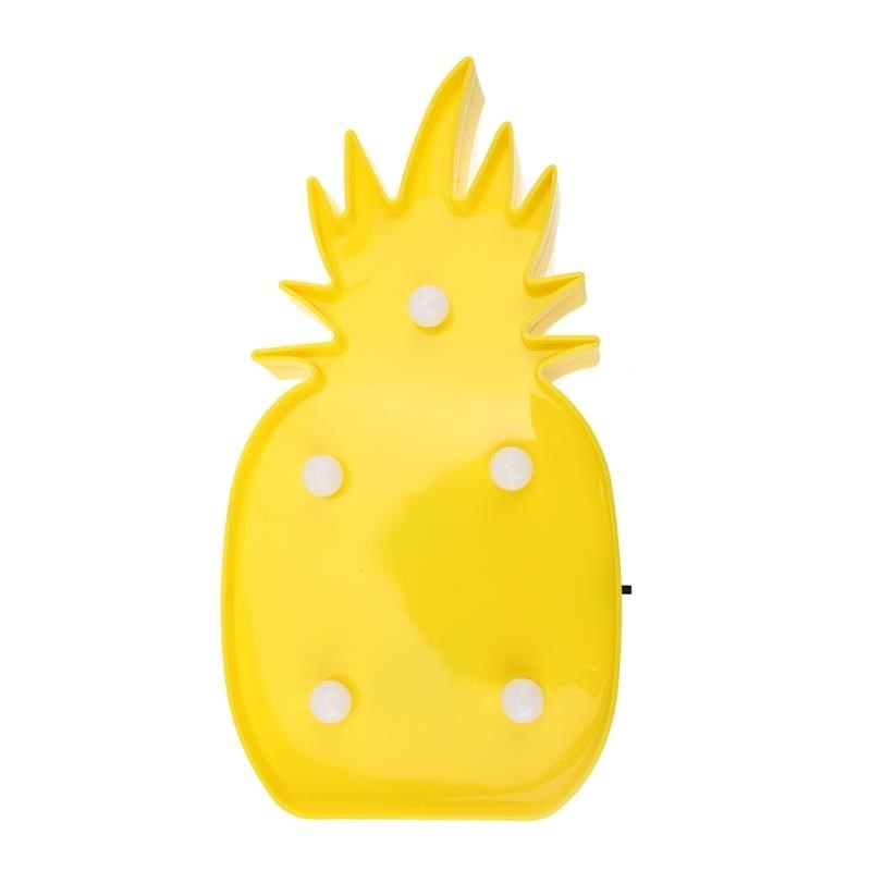 ANKAVERSE® Eğlenceli Ananas LED Gece Lambası