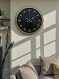 Zentime Vintage 40 Cm Metal Modern Duvar Saati