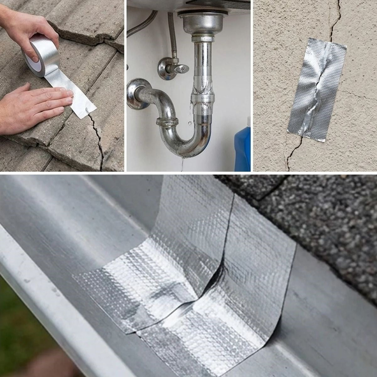 ANKAVERSE® Yüksek Isı Dayanıklı Su Geçirmez Onarım Bandı - 2m x 5cm