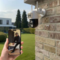 ANKAVERSE® 3 Kameralı Kablolu Akıllı Güvenlik Kamerası – 360° PTZ Hareketli, Çift Antenli, WiFi IP, Gece Görüşlü Dış Mekan Kamera