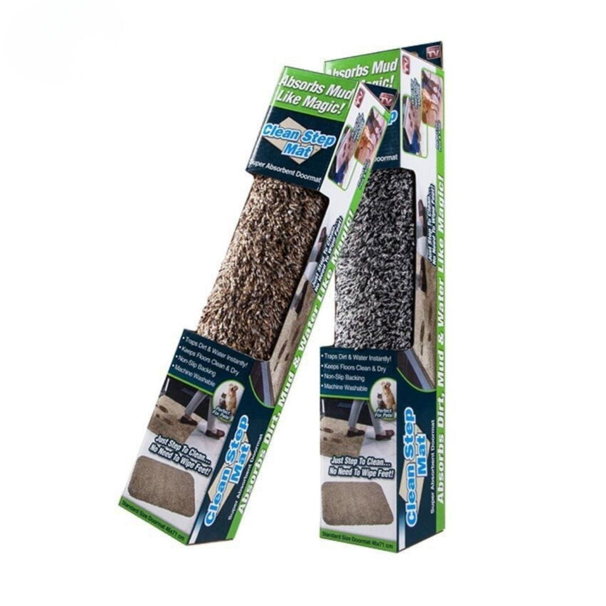 ANKAVERSE® Clean Step Süper Emici Yıkanabilir Paspas