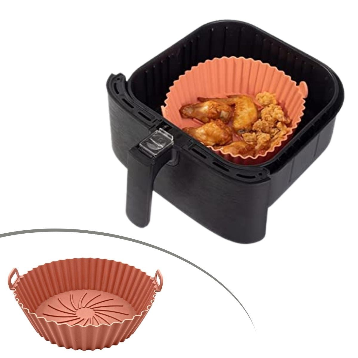 ANKAVERSE® 20 cm Yuvarlak Silikon Pişirme Matı - Isıya Dayanıklı ve Yıkanabilir