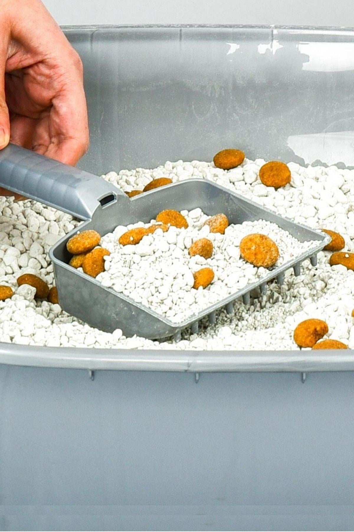 ANKAVERSE® Plastik Evcil Hayvan Kedi Kumu Temizleme Eleme Küreği
