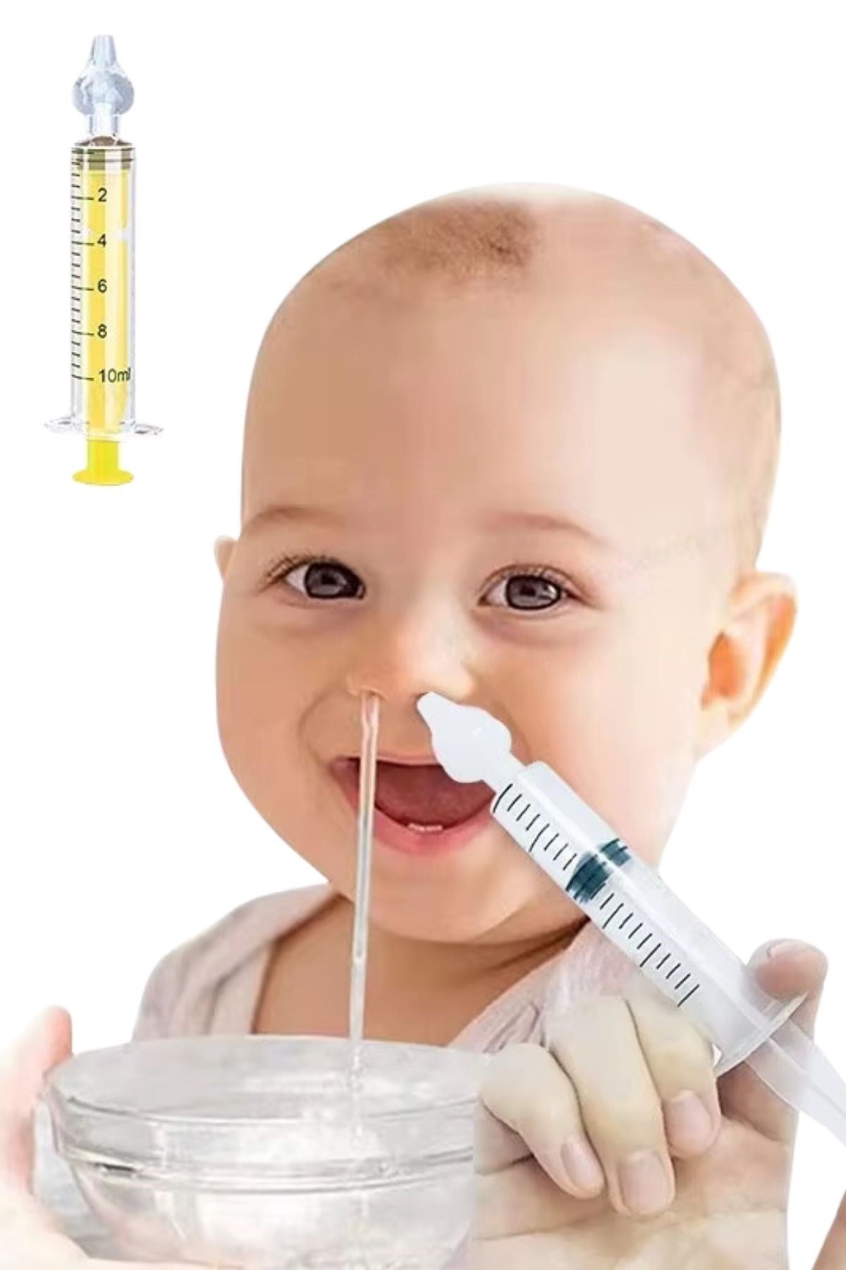 ANKAVERSE® Yeniden Kullanılabilir Burun Temizleyici Şırınga (10ml)