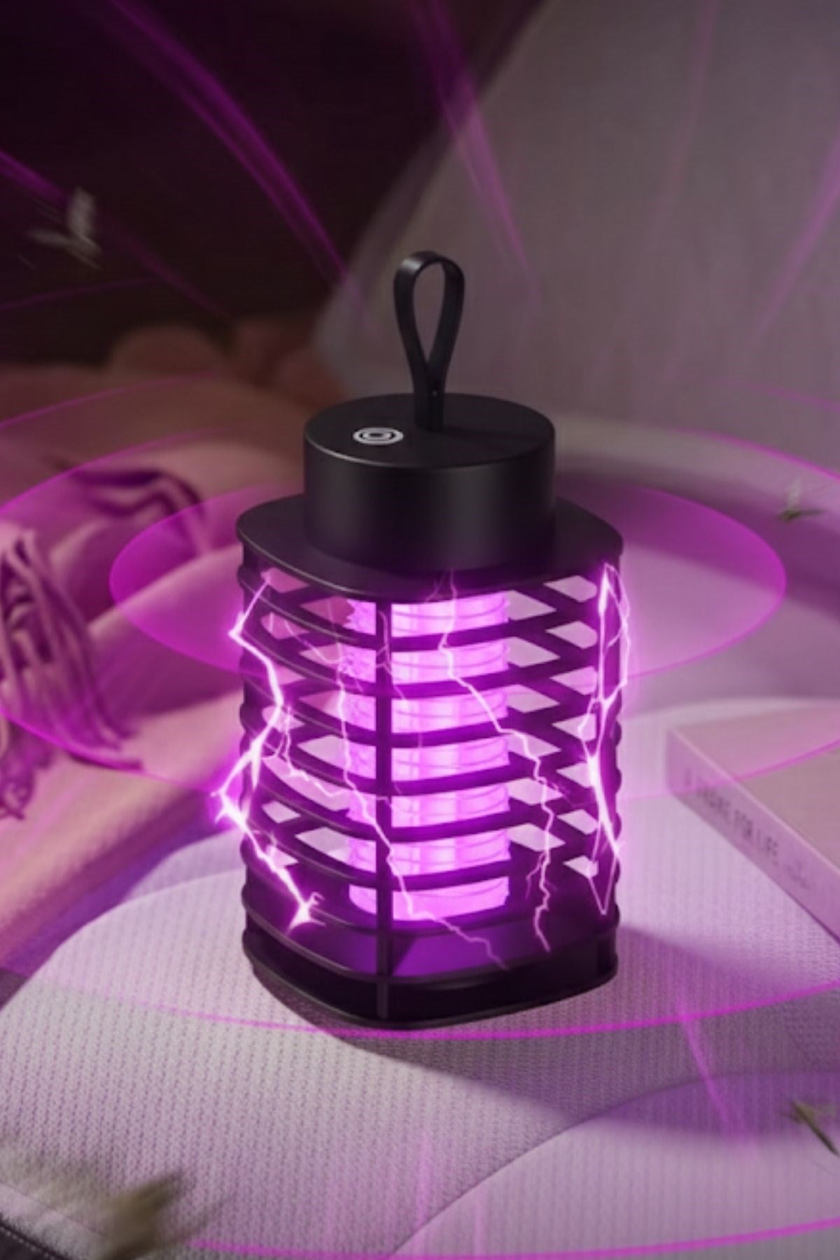ANKAVERSE® Otomatik Akıllı Sivrisinek Öldürme Lambası Şarj Elektrik Çarpması Sivrisinek Kovucu Lamba Öldürmek Masaüstü Duvar Asmak Sinek Kıran Y20