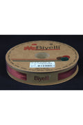 Biye Saten Katlı 059 Koyu Kiremit 2 cm 25 Metre %100 Polyester