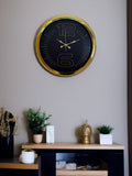 Zentime 40 Cm Gold Lüks Duvar Saati