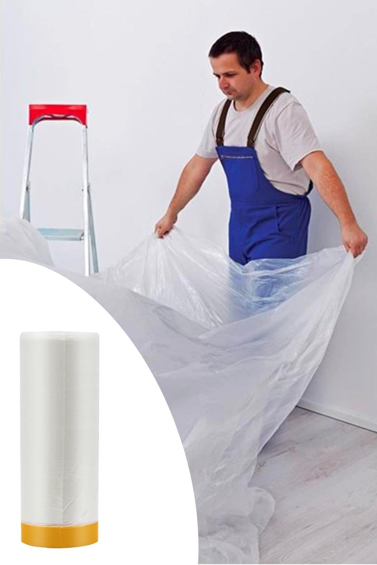 ANKAVERSE® Yapışkanlı Hışır Koruma Örtüsü - 180cm x 15m