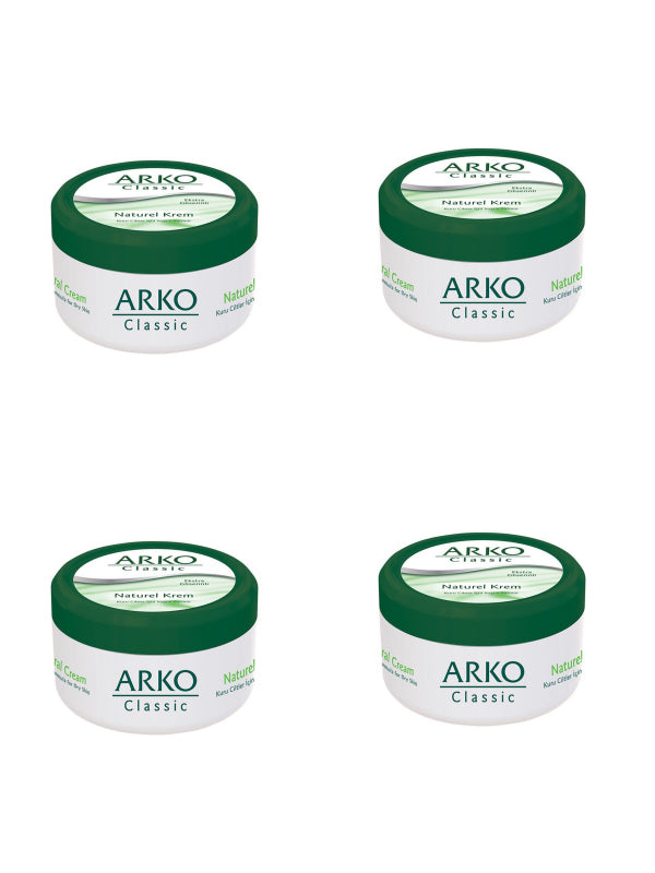 4 ADET ARKO CLASSİC NATUREL EL KREMİ 150ML (5286)