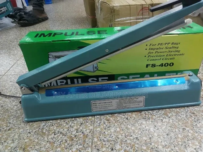 40Cm Metal Gövde Poşet Ağzı Yapıştırma Kapatma Makinası FS-400 (5286)