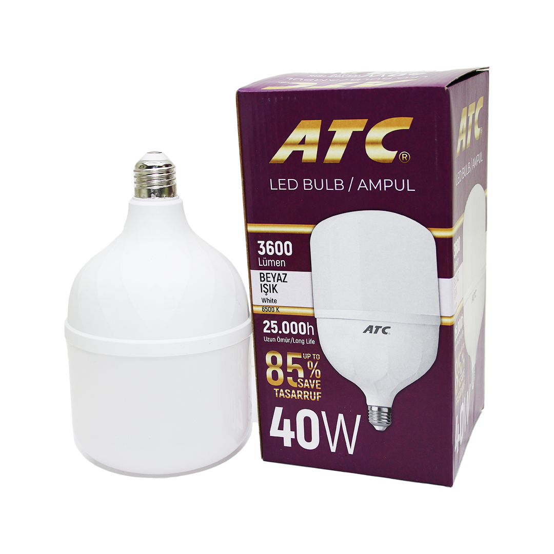 40W TORCH LED BULB AMPUL BEYAZ E27 (5286)