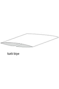 Biye Desenli Katlı A07 Kirazlı 2 cm 25 Metre %65 Koton %35 Polyester