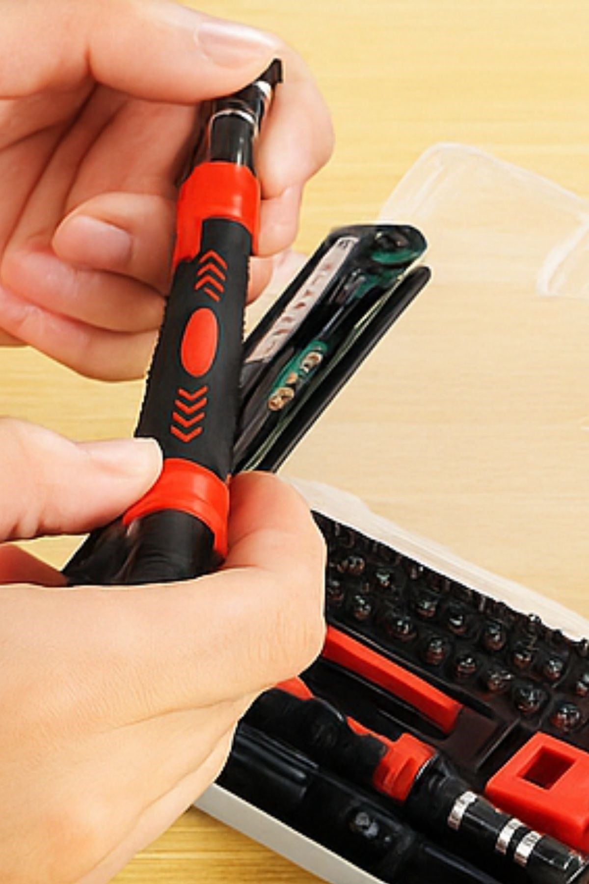 ANKAVERSE® 52'si 1 Arada Manyetik Saatçi Tornavida Seti