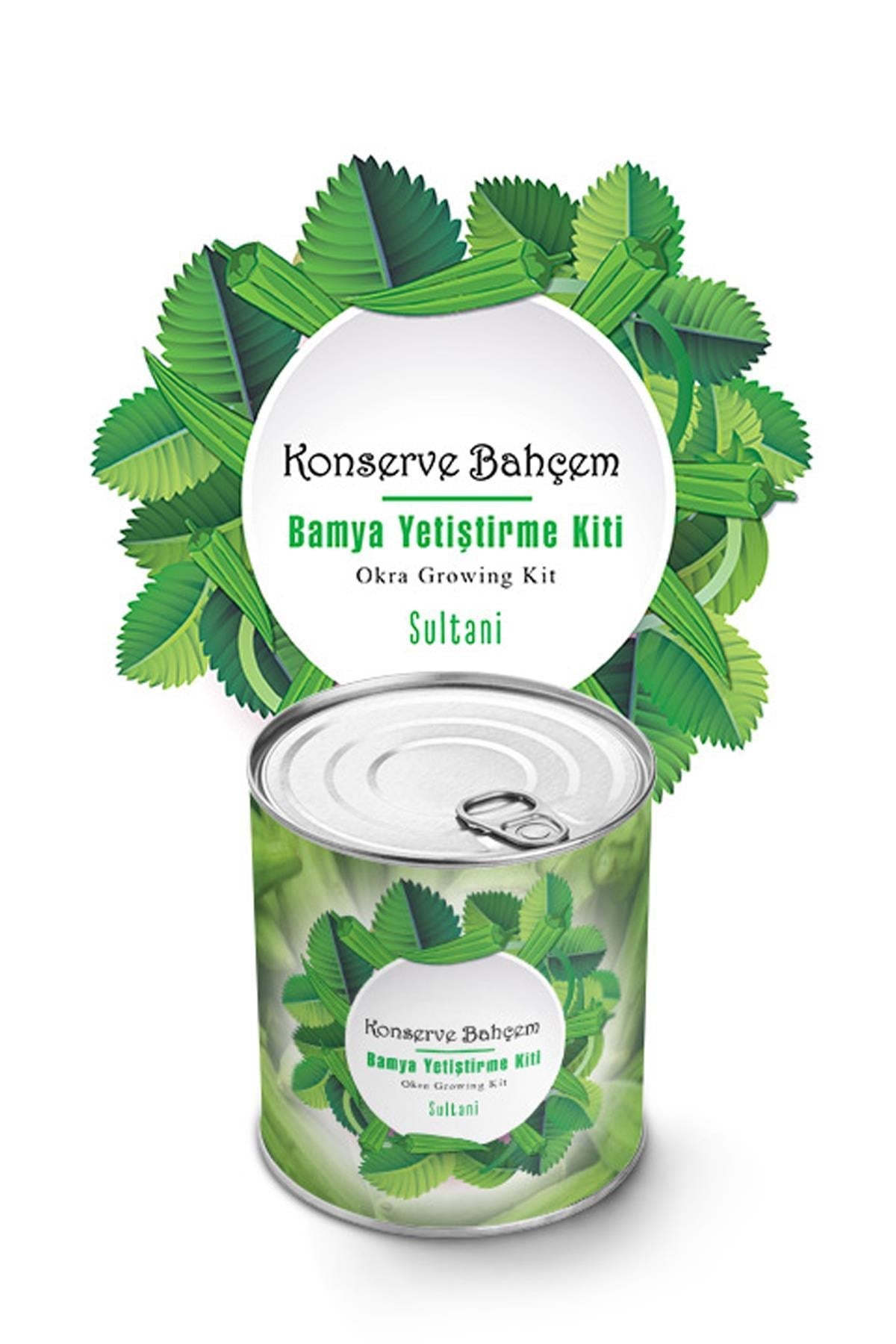 ANKAVERSE® Konserve Bahçem: Evde Sultani Bamya Yetiştirme Kiti