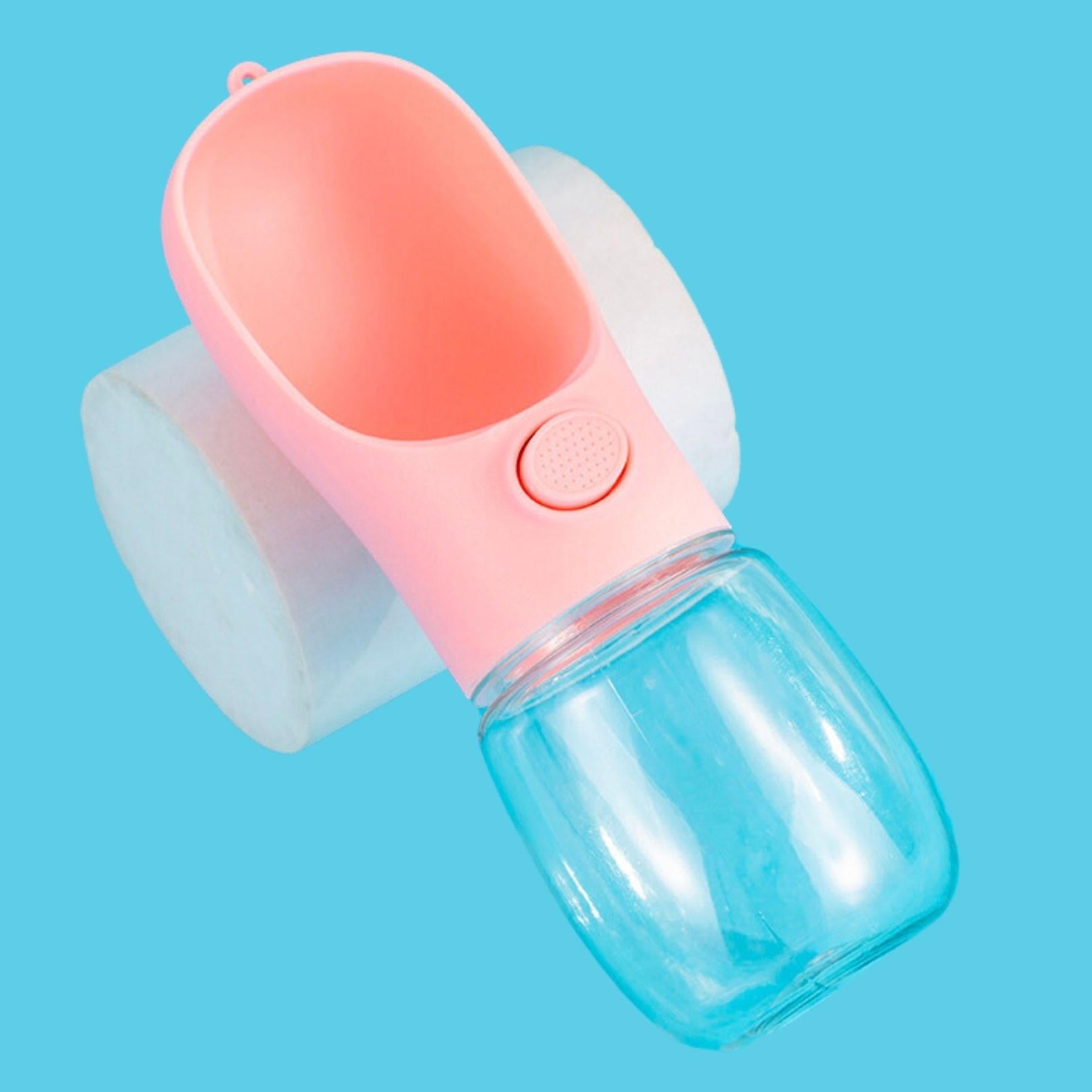450 ml Taşınabilir Butonlu Evcil Hayvan Suluğu (5286)