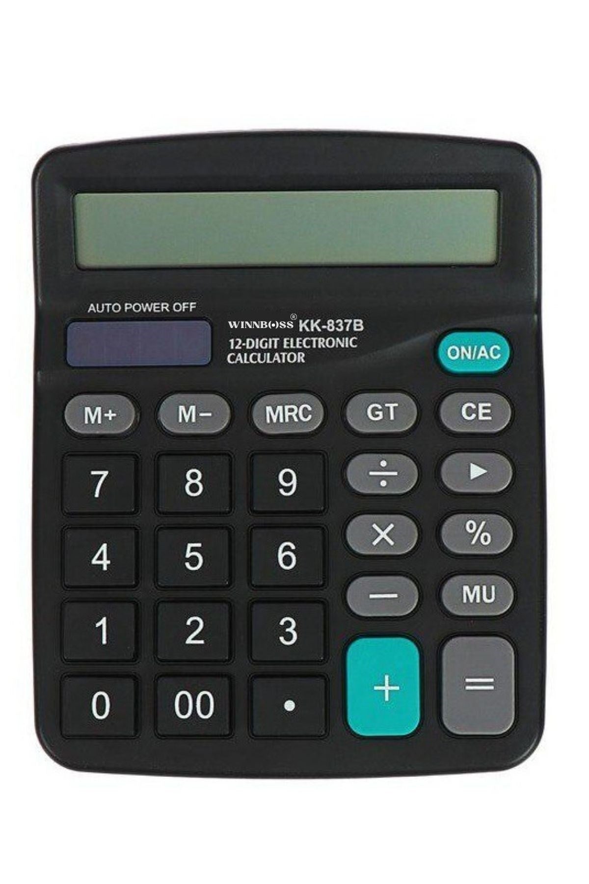 ANKAVERSE® Pratik 12 Haneli Geniş Ekranlı Masaüstü Hesap Makinesi