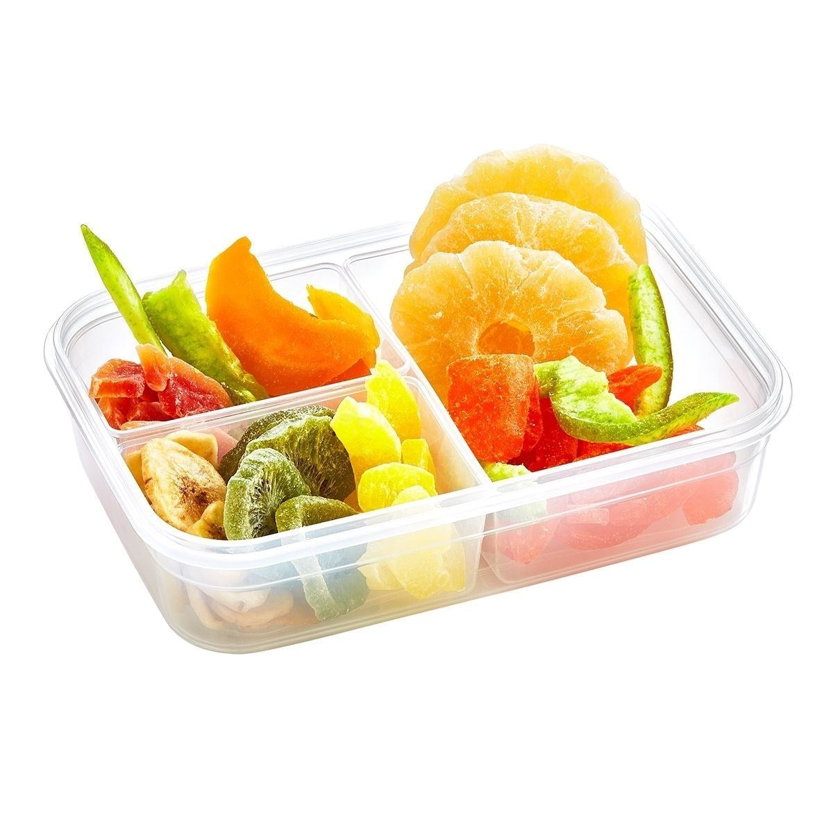 ANKAVERSE® 3 Bölmeli Kilitli 1L Saklama Kabı