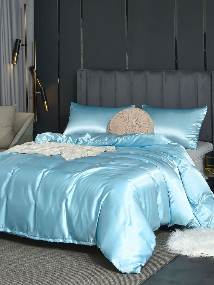 Beauty Sleep 2’li Mikrosaten Set - Saç ve Cilt Dostu Bebek Mavi Yastık Kılıfı