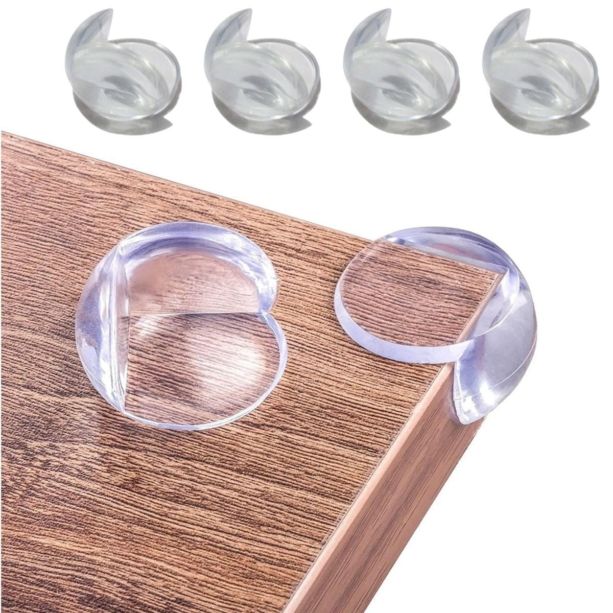 ANKAVERSE® Şeffaf Yumuşak Köşe Koruyucuları (4 Adet)