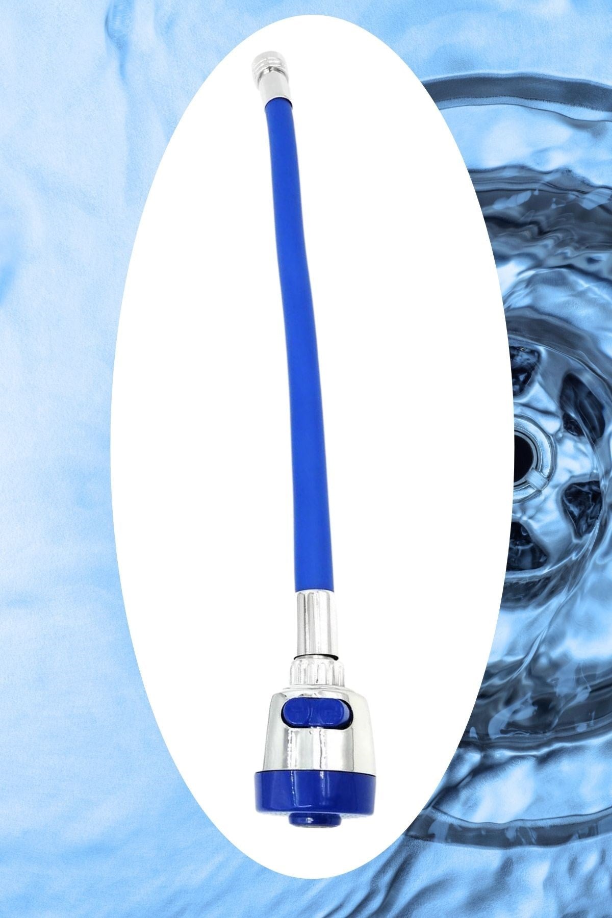 ANKAVERSE® Mavi Tasarruflu Oynar Musluk Başlığı