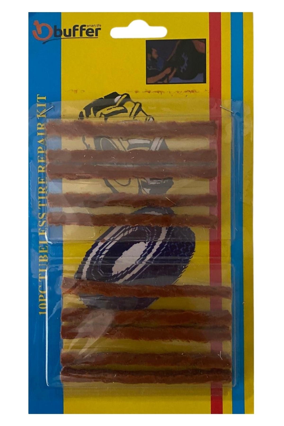 ANKAVERSE® 10'lu Lastik Tamir Fitili Seti