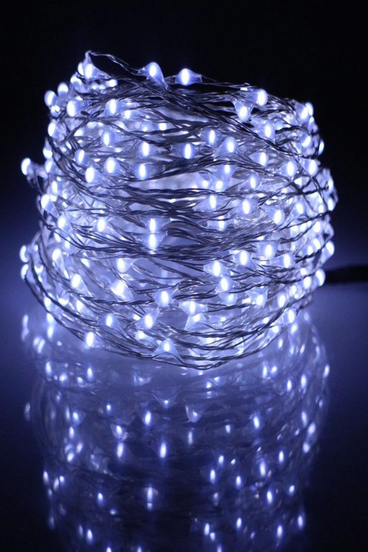 ANKAVERSE® 5 Metre Pilli Beyaz Peri LED Işık Zinciri