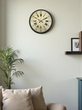 Zentime 36 Cm Siyah Dekoratif Duvar Saati