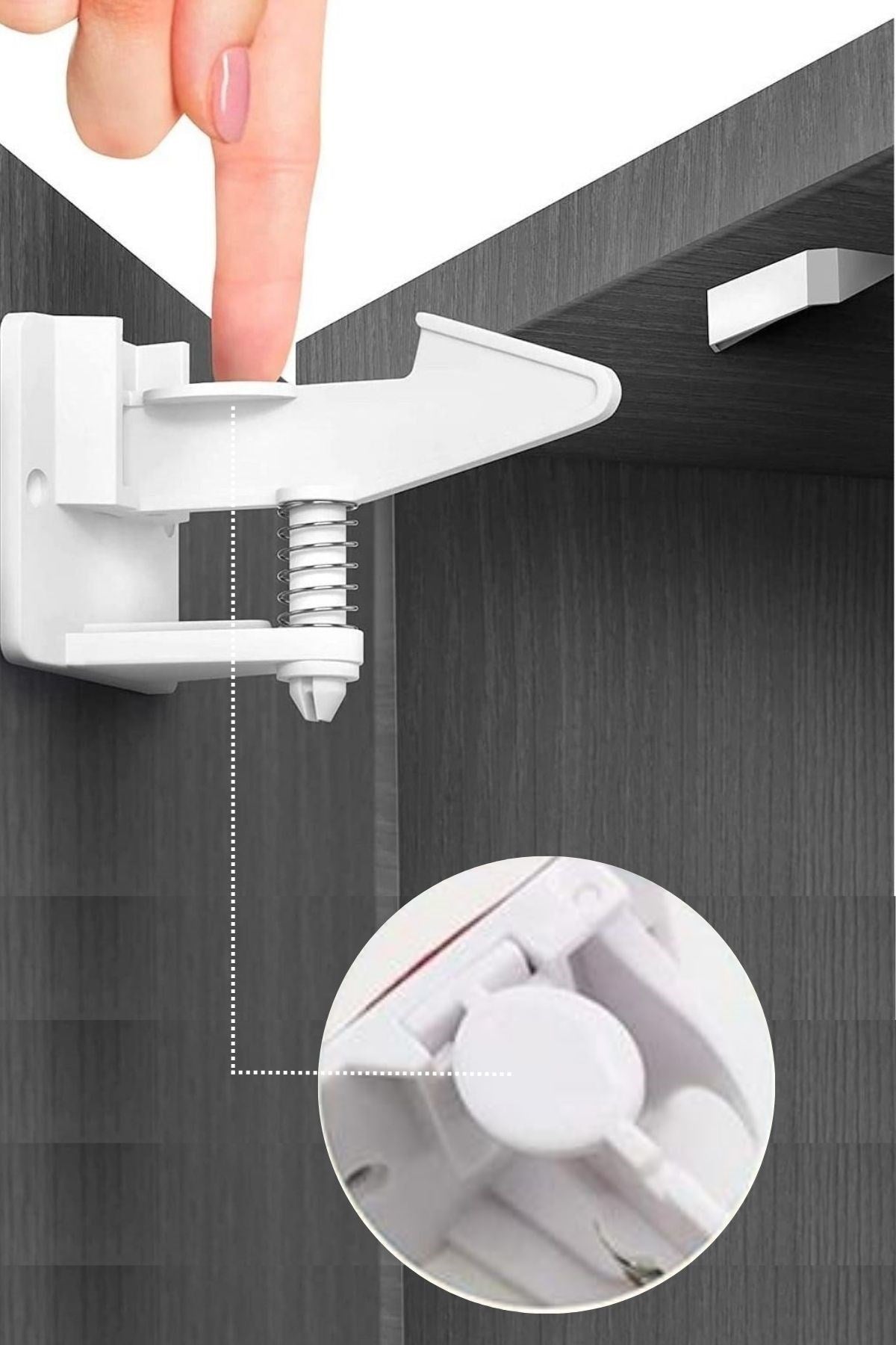 ANKAVERSE® Gizli Çocuk Güvenlik Kilidi
