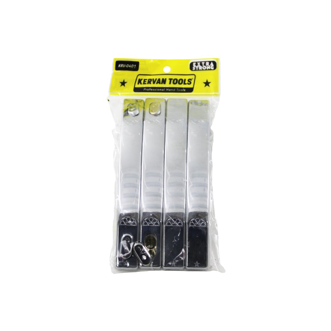 4PCS = 2TKM PLASTİK KROM KAPLAMA DUŞAKABİN KOLU 10MM (5286)