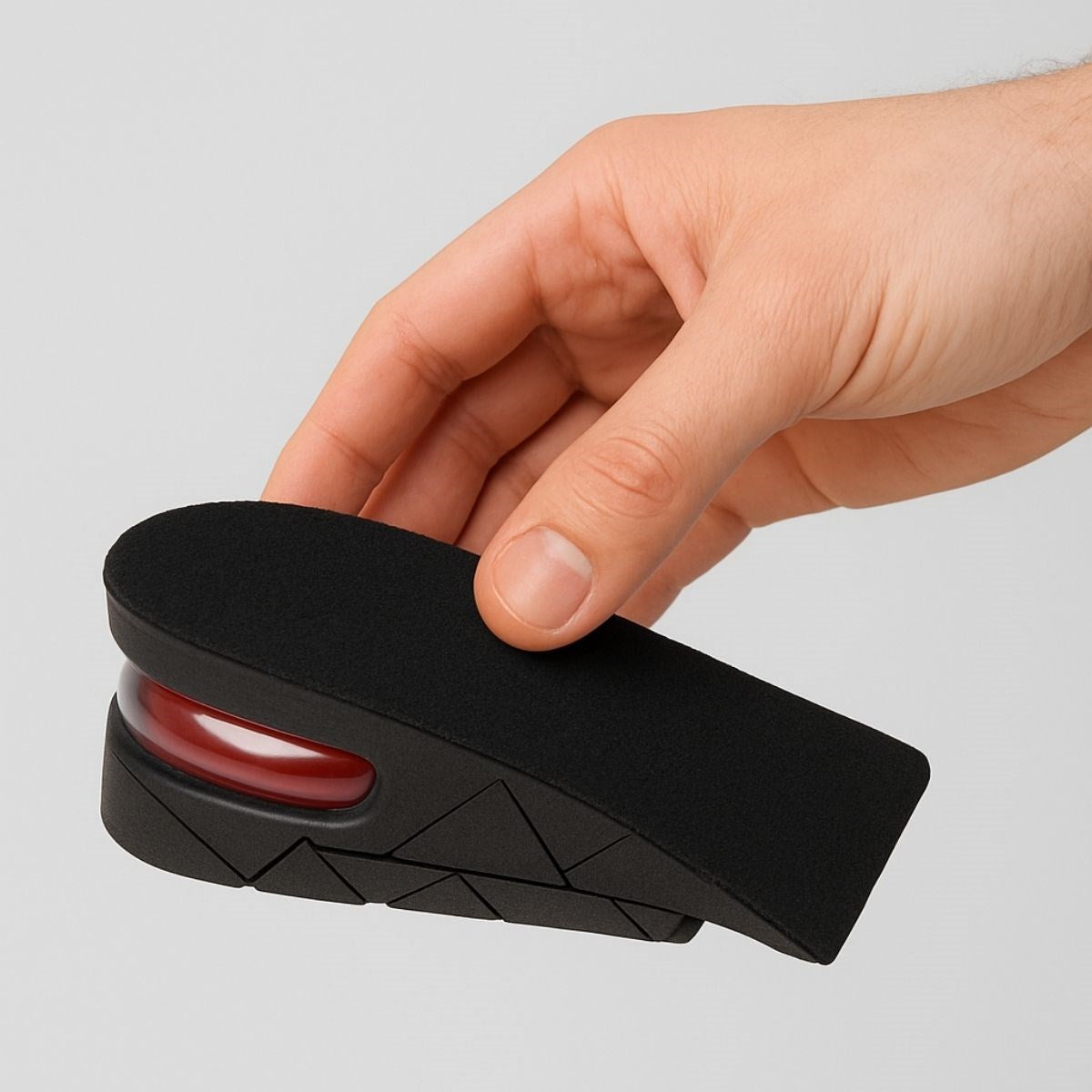 5 cm Boy Uzatıcı Silikon Ortopedik Topuk Tabanlık – Yüksek Konforlu Gizli Yükseltici Ped (Unisex) (5286)