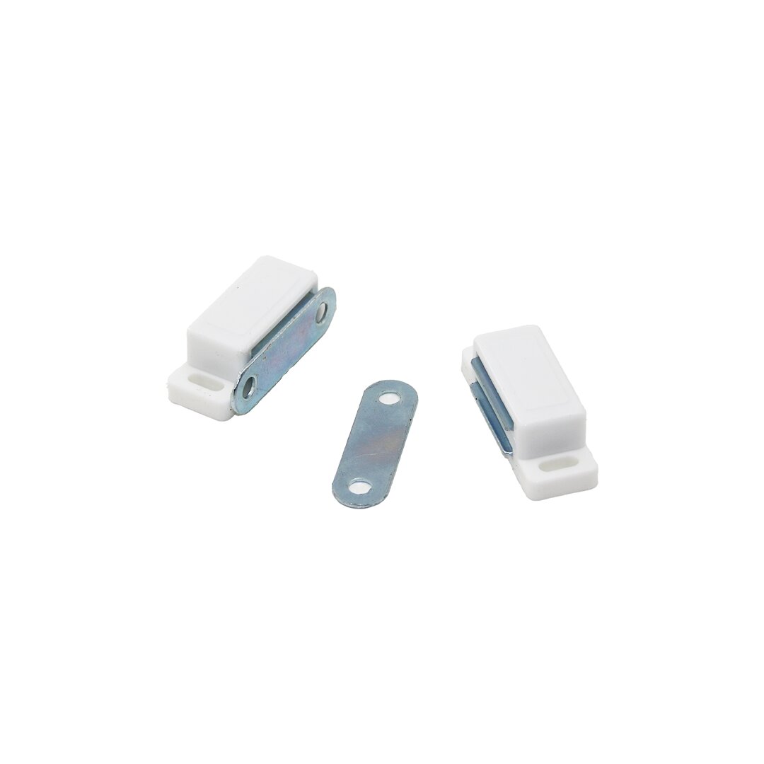 50 ADET BEYAZ 4.5CM MIKNATISLI SİNEKLİK ÇIT ÇIT (5286)