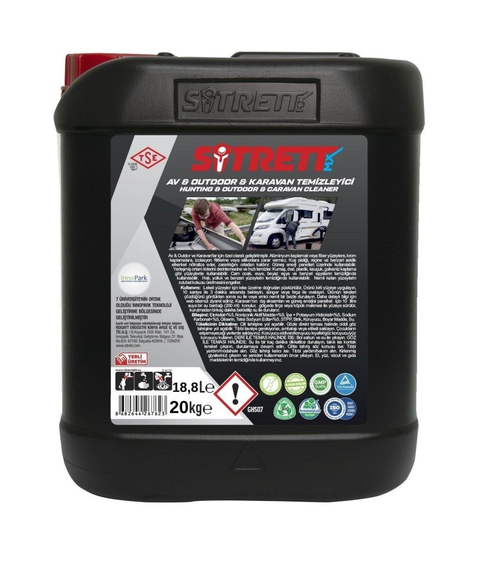 SİTRETT MX Av Outdoor Karavan Temizleyici 20 Kg.