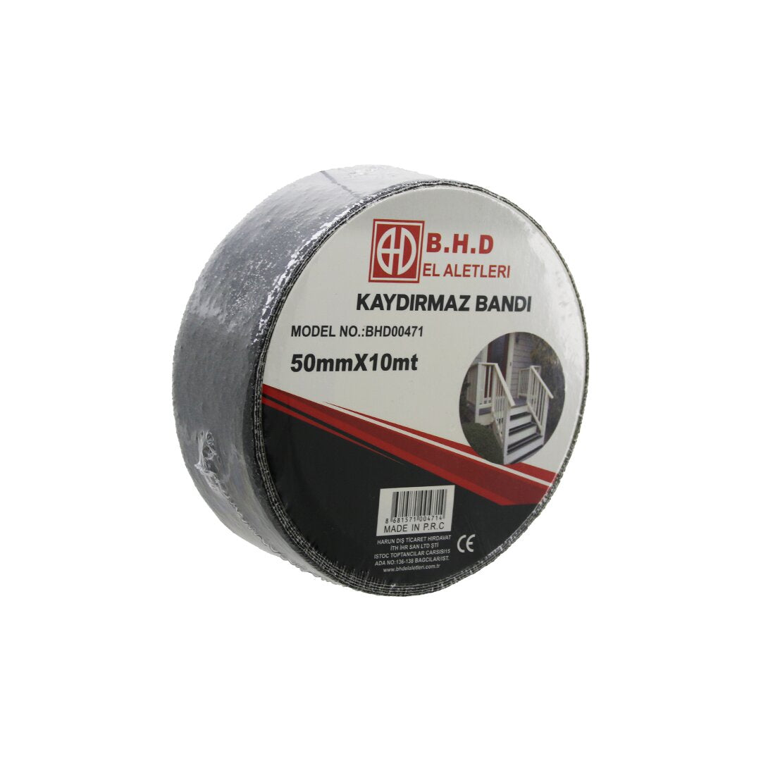 50MM X 10MT KAYDIRMAZ SİYAH BANT (5286)