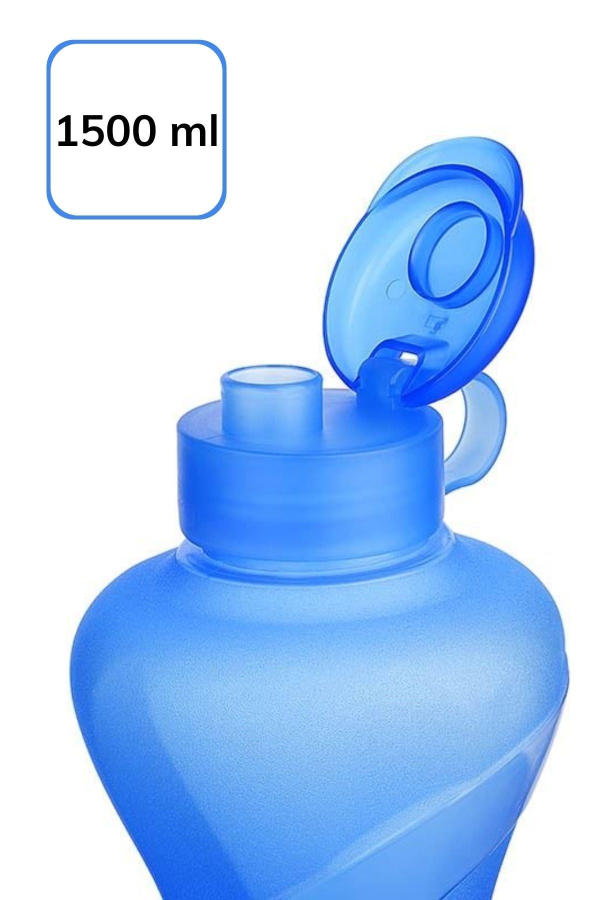 ANKAVERSE® 1500ML Kapasiteli Sporcu Tipi Suluk Pratik El Matarası