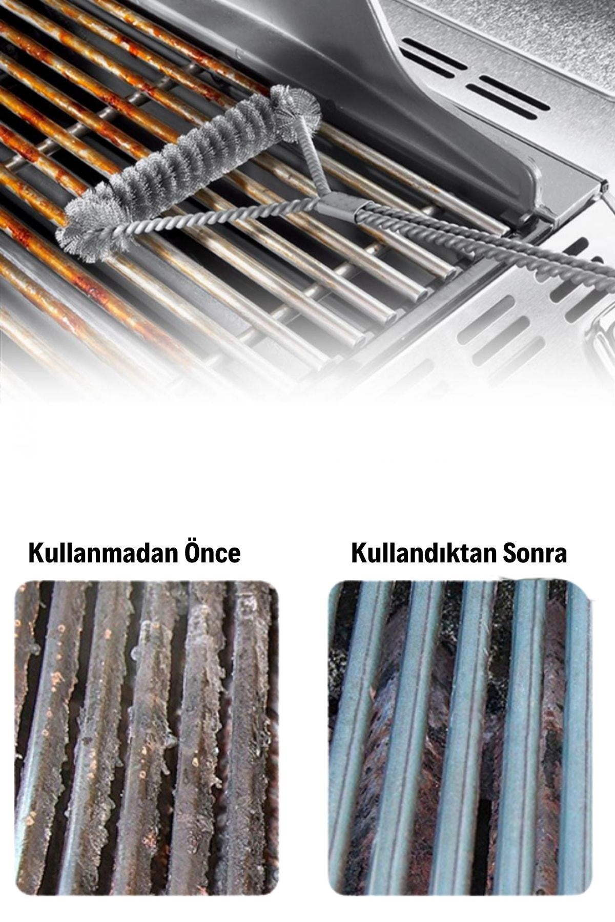 ANKAVERSE® Etkili Izgara Temizlik Fırçası