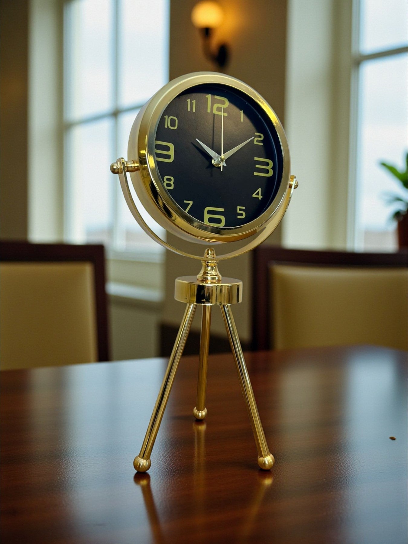 Zentime Vintage Prestige Üç Ayaklı Metal Masa Saati