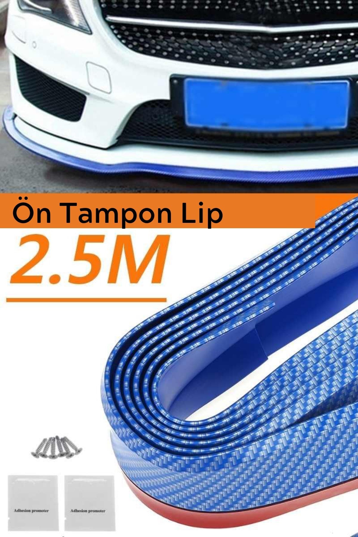 ANKAVERSE® Mavi 2,5m Kauçuk Tampon Koruma Şeridi