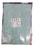 Dantel Polyester Sanal Tül Bant Su Yeşili 14,30 Metre En 6 cm ON-60-SY