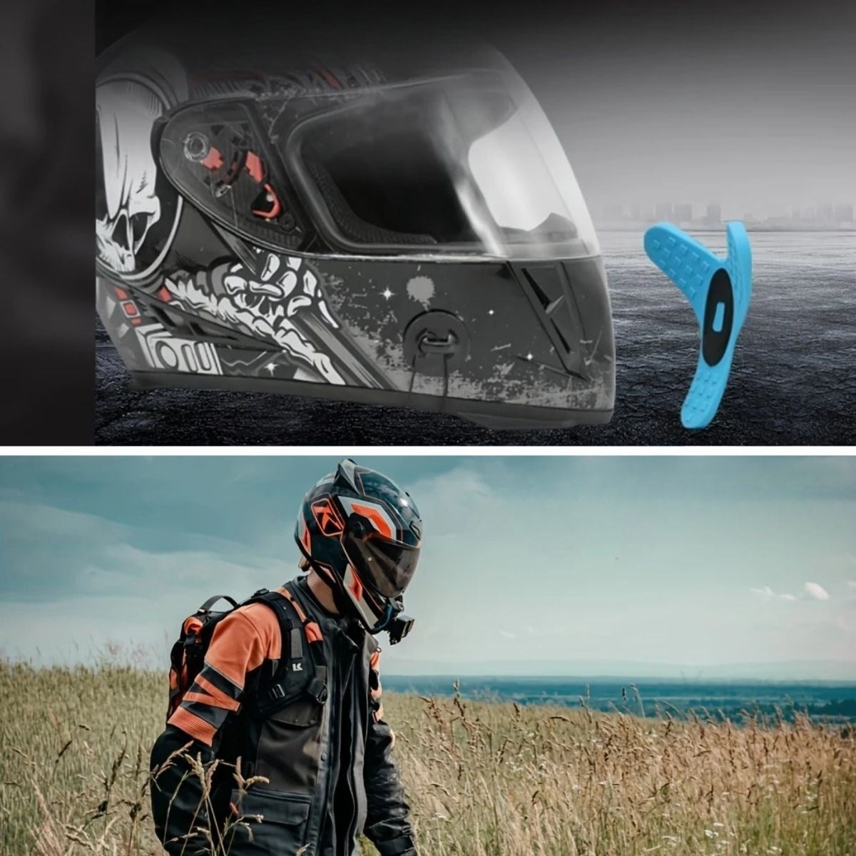 ANKAVERSE® Kask Telefon ve Kamera Tutucu
