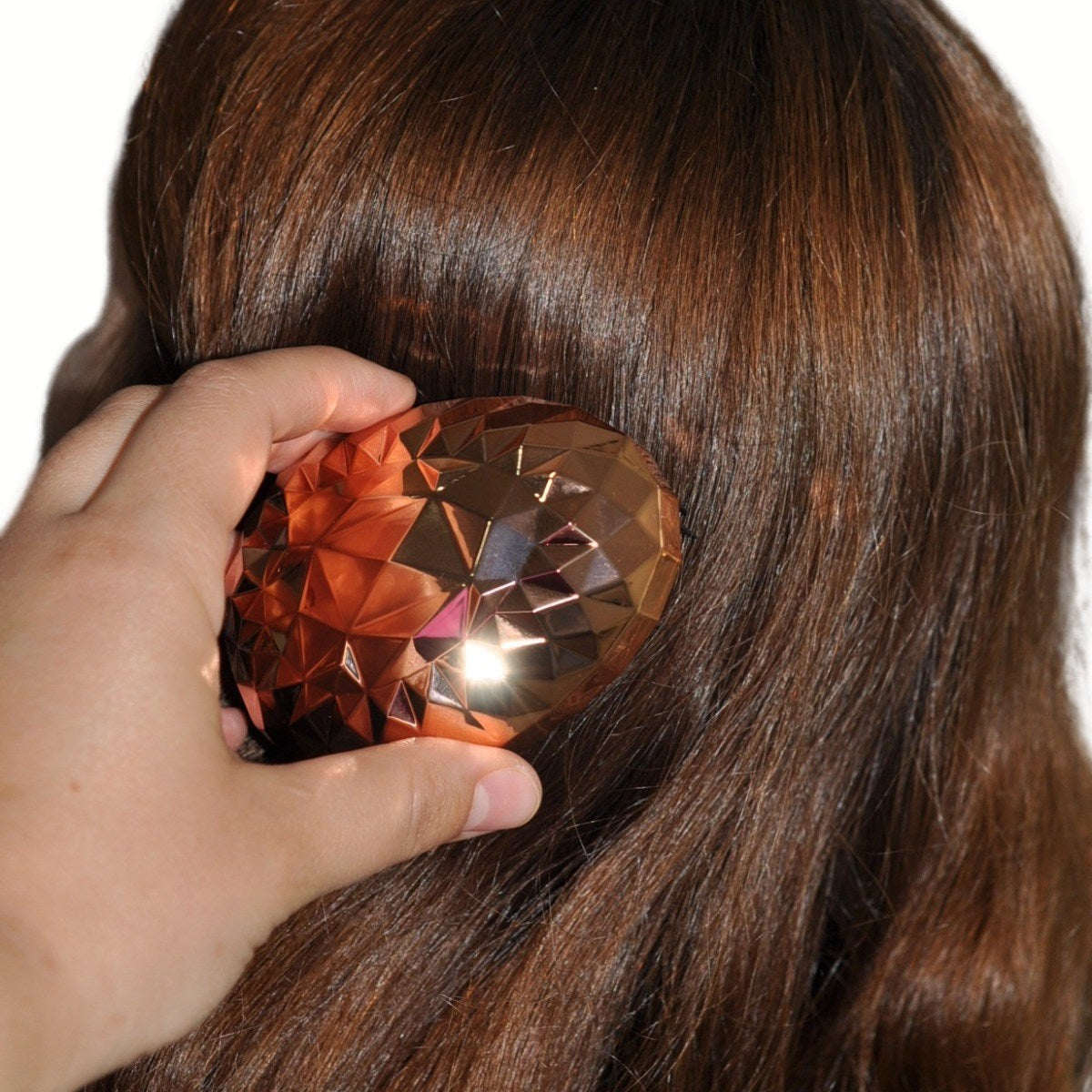ANKAVERSE® Rose Gold Saç Düzleştirici Tarak
