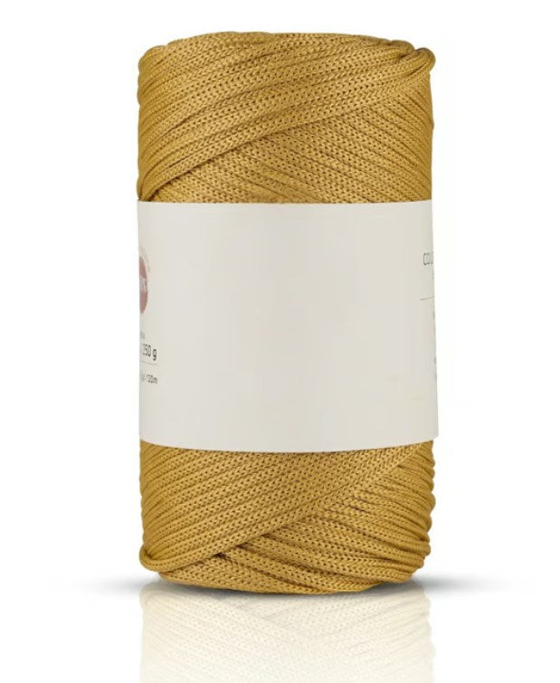 Makrome İpi 3mm Polyester Altın