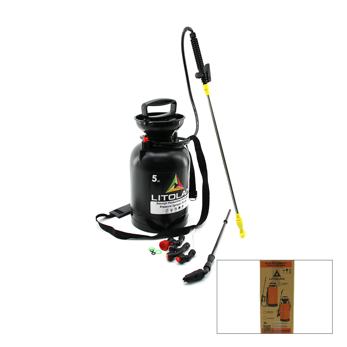 5LT MANUEL 2IN1 BAHÇE PÜSKÜRTME - KÖPÜK İLAÇ POMPA (5286)